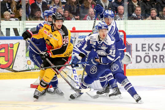 Leksands Tobias Forsberg och Luleås Anton Hedman