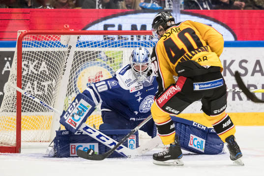 räddning av Leksands målvakt Atte Engren chans för