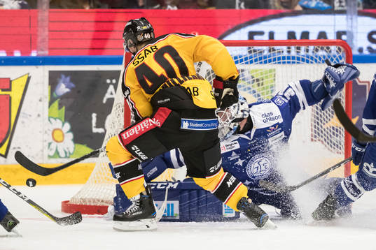 räddning av Leksands målvakt Atte Engren chans för