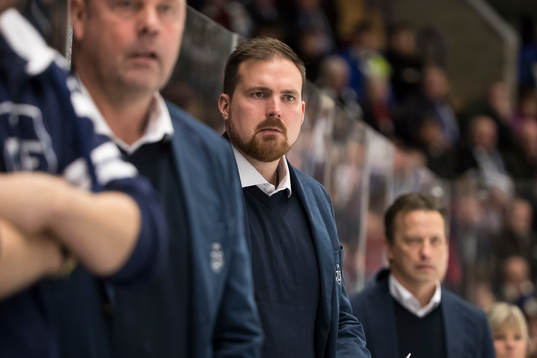 Leksands assisterande tränare Gereon Dahlgren  i