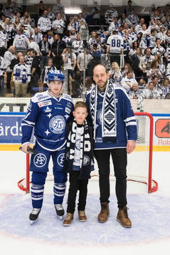 Leksands Oskar Lang utsedd till matchens lirare i