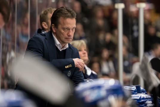 Leksands assisterande tränare Örjan Lindmark  i
