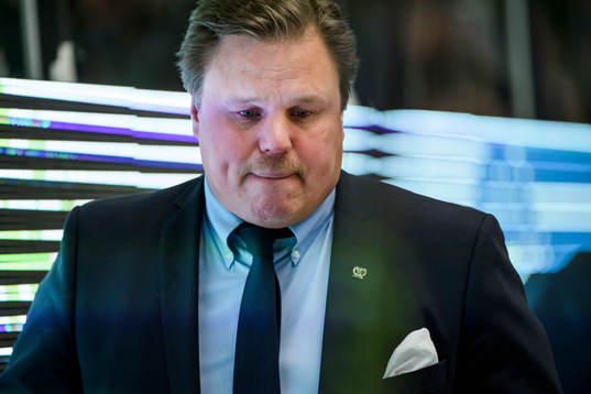Färjestads Tränare Leif Carlsson