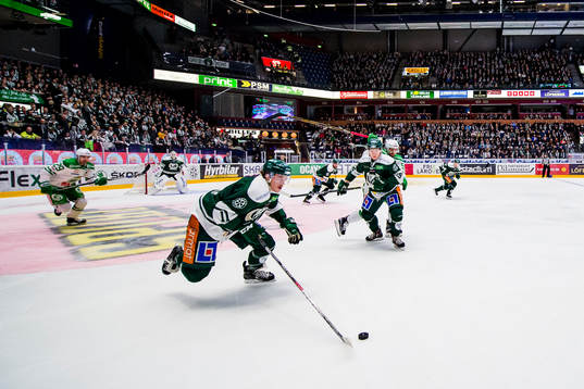 Färjestads Joakim Nygård och Oskar Steen