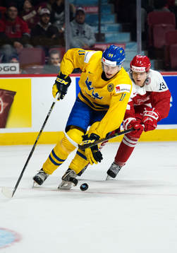 Sveriges Filip Ahl och Danmarks Christian Wejse