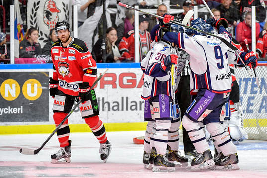 Malmö Redhawks Noah Welch deppar