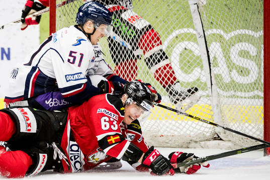 Malmö Redhawks Fredrik Händemark faller