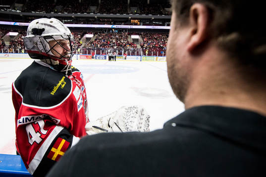 Malmö Redhawks målvakt Cristopher Nihlstorp