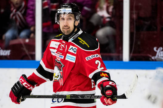 Malmö Redhawks Erik Andersson deppar