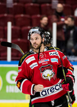 Malmö Redhawks Noah Welch deppar