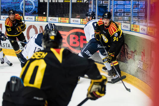Brynäs Nick Johnson , Oskar Lindblom och Jesper Jensen