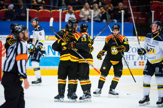 Brynäs Oskar Lindblom, Elias Fälth  Jesper Jensen och