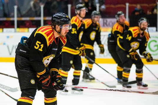 Brynäs Marc Zanetti jublar