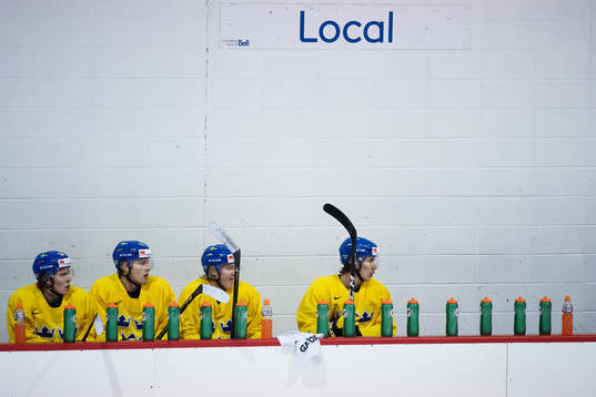 Lucas Carlsson, Filip Ahl, Alexander Nylander och David