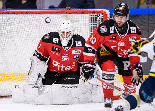 Piteås målvakt Joel Vännström