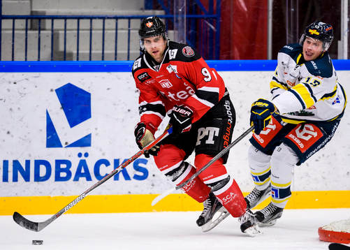 Piteås Olof Lundberg med pucken
