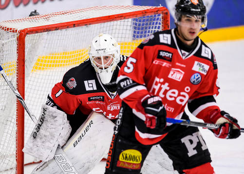 Piteås målvakt Joel Vännström