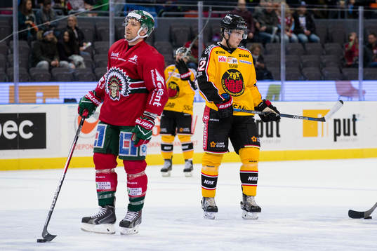Frölundas Joel Lundqvist och Luleås Oscar Engsund