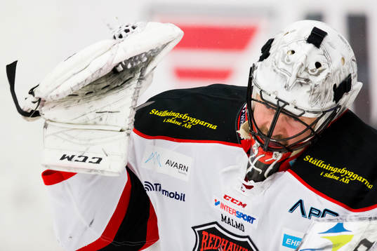 Malmö Redhawks målvakt Cristopher Nihlstorp