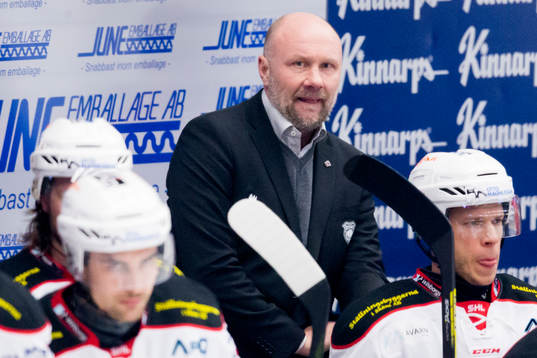 Malmö Redhawks tränare Peter Andersson