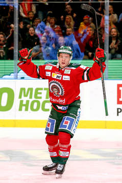 Frölundas Victor Olofsson jublar