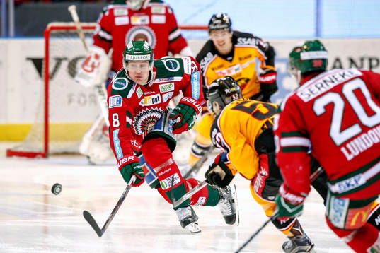 Frölundas John Nyberg och Luleås Karl Fabricius