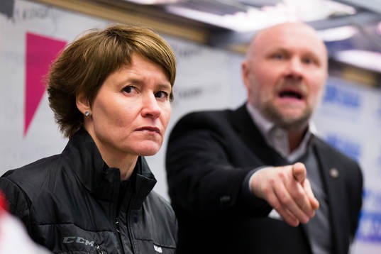 Malmö Redhawks mentala coach Susanne Pettersson och Malmö