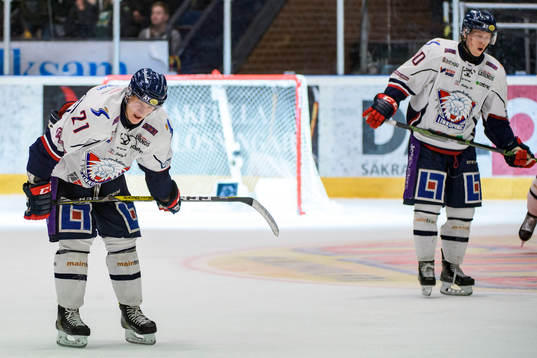Linköpings Emil Sylvegård deppar