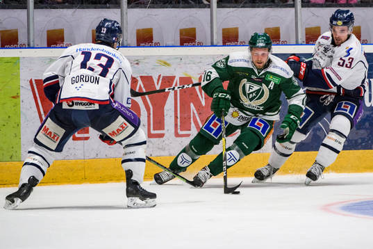 Färjestads Alexander Johansson och Linköpings Eddie