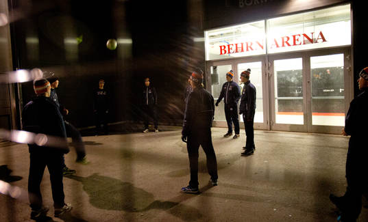 Växjös Emil Pettersson, Calle Rosén, Philip Holm och
