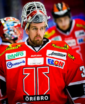 Örebros målvakt Axel Brage