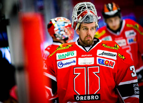 Örebros målvakt Axel Brage