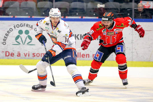 Växjös Emil Pettersson och Örebros Johan Wiklander