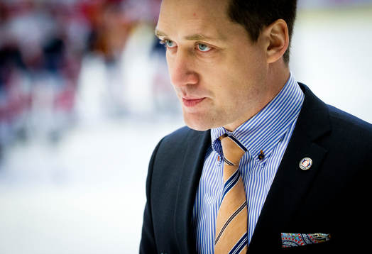 Växjös tränare Sam Hallam