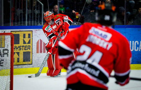 Örebros målvakt Julius Hudacek