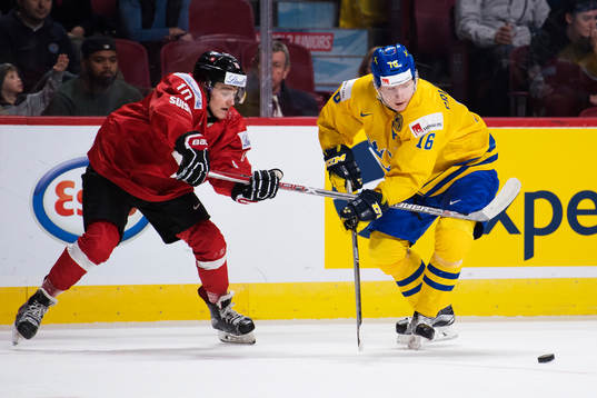 Schweiz Serge Weber utmanas av Sveriges Carl Grundström