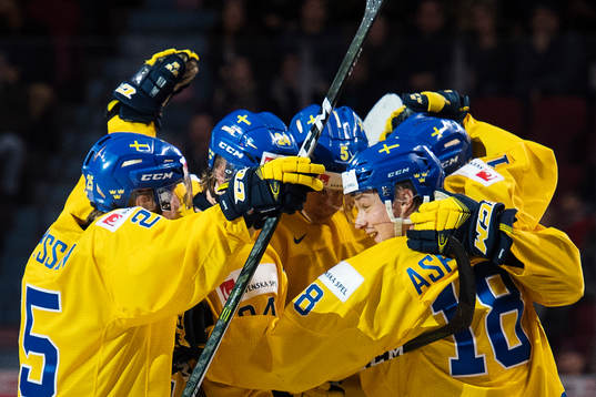 Sveriges Sebastian Ohlsson, Jens Lööke, David Bernhardt,