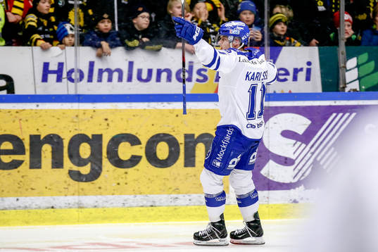 Leksands Martin Karlsson jublar