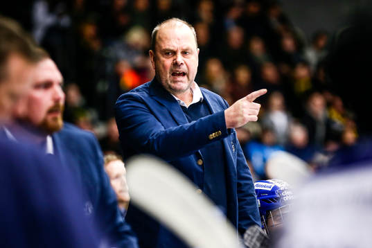Leksands tränare Per-Erik Johnsson