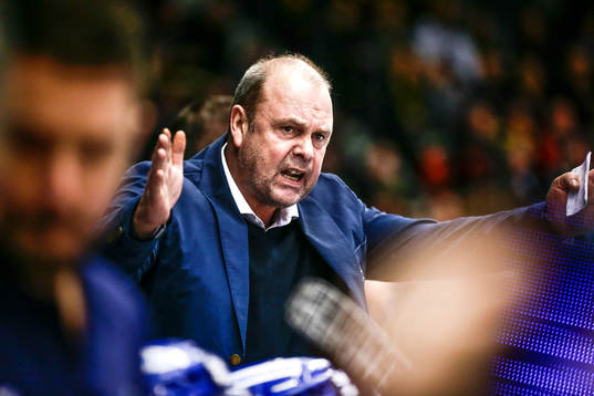 Leksands tränare Per-Erik Johnsson