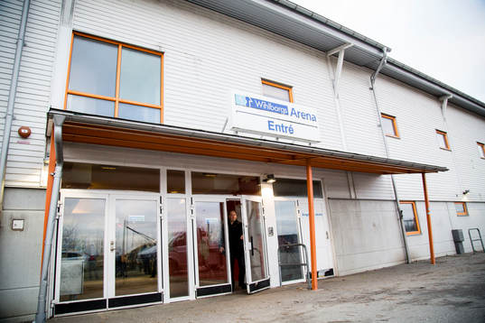 Exteriör på Wihlborgs Arena
