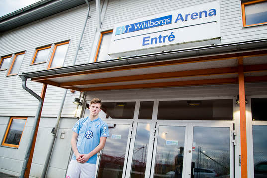 Malmö FF;s Teddy Bergqvist