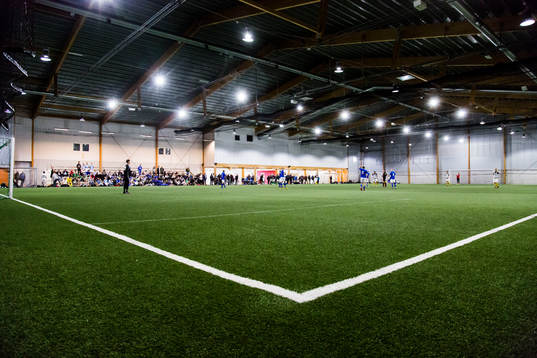 Vy över Wihlborgs Arena