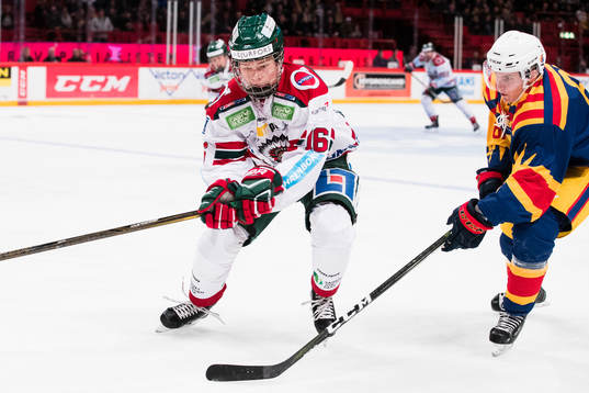 Frölundas Filip Westerlund och Djurgårdens Markus Ljungh