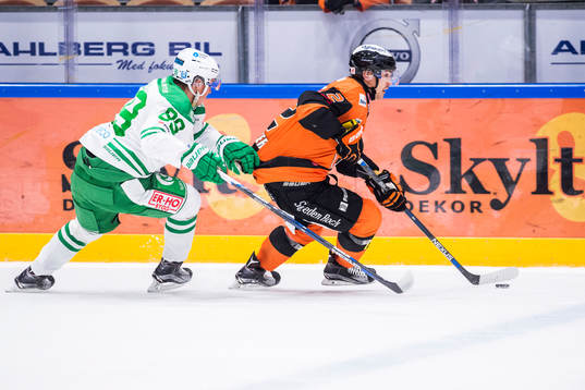 Rögles David Åslin och Karlskronas Robin Gartner