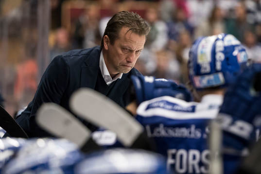 Leksands assisterande tränare Örjan Lindmark i