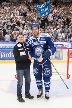 Leksands Jesper Ollas utsedd till matchens lirare i