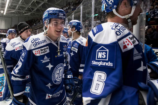Leksands Martin Grönberg glad