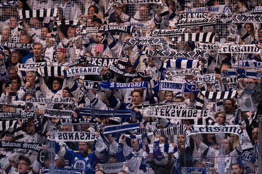 Leksands Superstars  i ishockeymatchen i SHL mellan Leksand