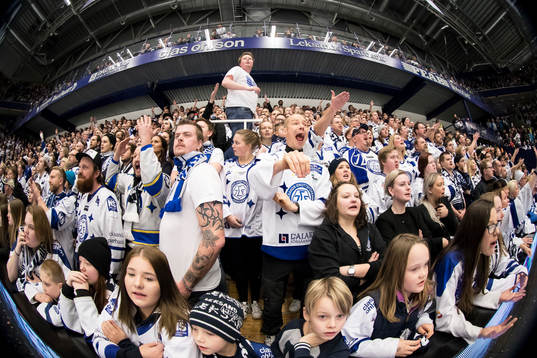 Leksands Superstars  i ishockeymatchen i SHL mellan Leksand